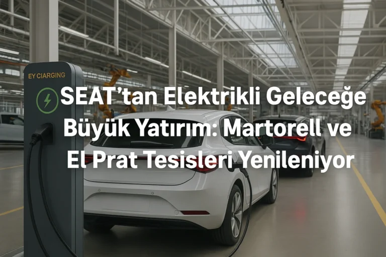 SEAT Elektrikli Araç Yatırımı: Martorell ve El Prat Tesislerinde Büyük Dönüşüm