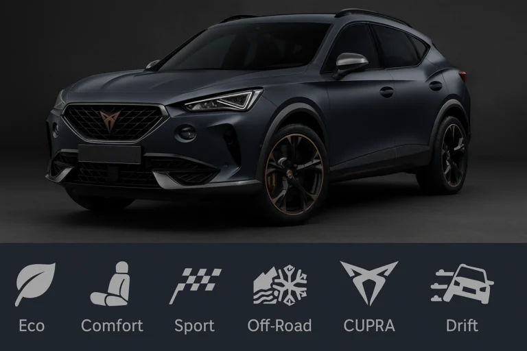 CUPRA Formentor Sürüş Modları ve Kullanım Rehberi