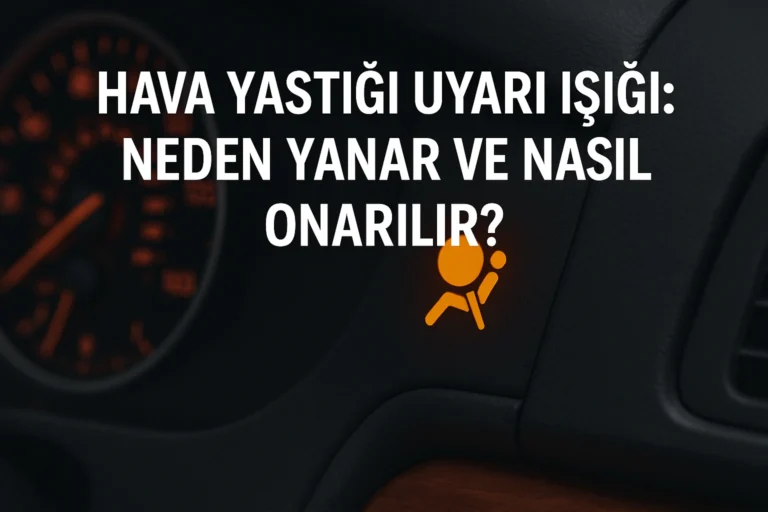 Hava Yastığı Uyarı Işığı: Neden Yanar ve Nasıl Onarılır?