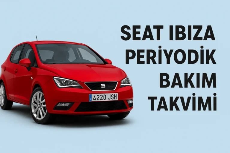 Seat Ibiza Periyodik Bakım Takvimi