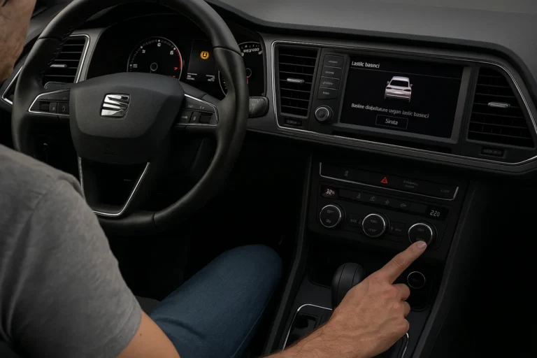 Seat Ateca Lastik Basıncı Sıfırlama