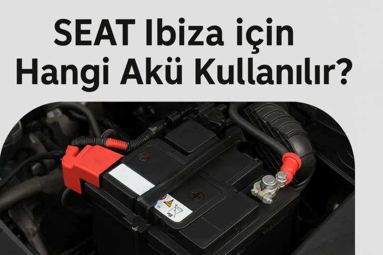 Seat Ibiza için Hangi Akü Kullanılır?