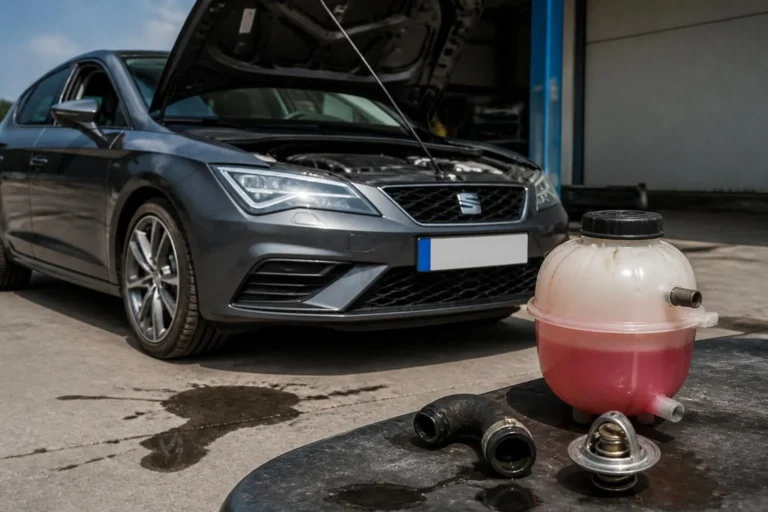 SEAT Leon 1.5 TSI Su Eksiltiyor: Kaçak Nereden Olur, Hararet Riski Nasıl Anlaşılır ve Ne Yapılmalı?