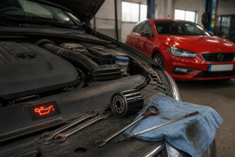 SEAT Leon Kırmızı Yağ Basıncı Lambası Yanıyor: Nedenleri, Acil Kontrol ve Çözüm