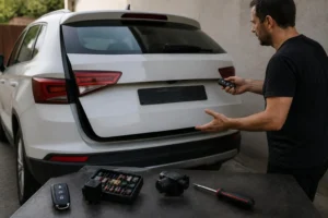 SEAT Ateca Elektrikli Bagaj Kapağı Açılmıyor: Kumanda, Sigorta, Sensör ve Manuel Açma Nasıl Kontrol Edilir?