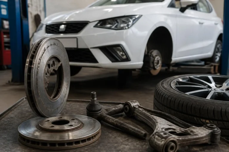 SEAT Ibiza Fren Yapınca Direksiyon Titriyor: Disk Eğriliği mi, Balans mı, Ön Takım mı?