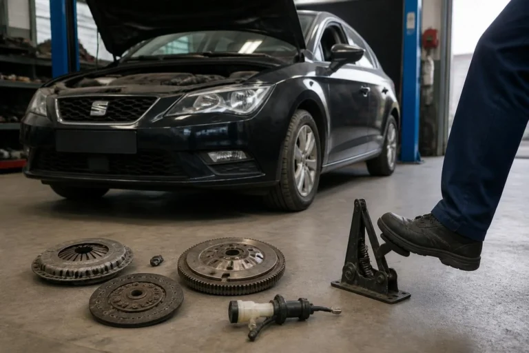 SEAT Leon 1.6 TDI Debriyaj Pedalı Sertleşti: Hidrolik Merkez mi, Debriyaj Seti mi, Çift Kütle Volan mı?